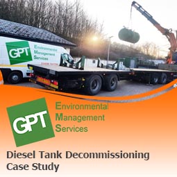 diesel tank decommissioning south wales