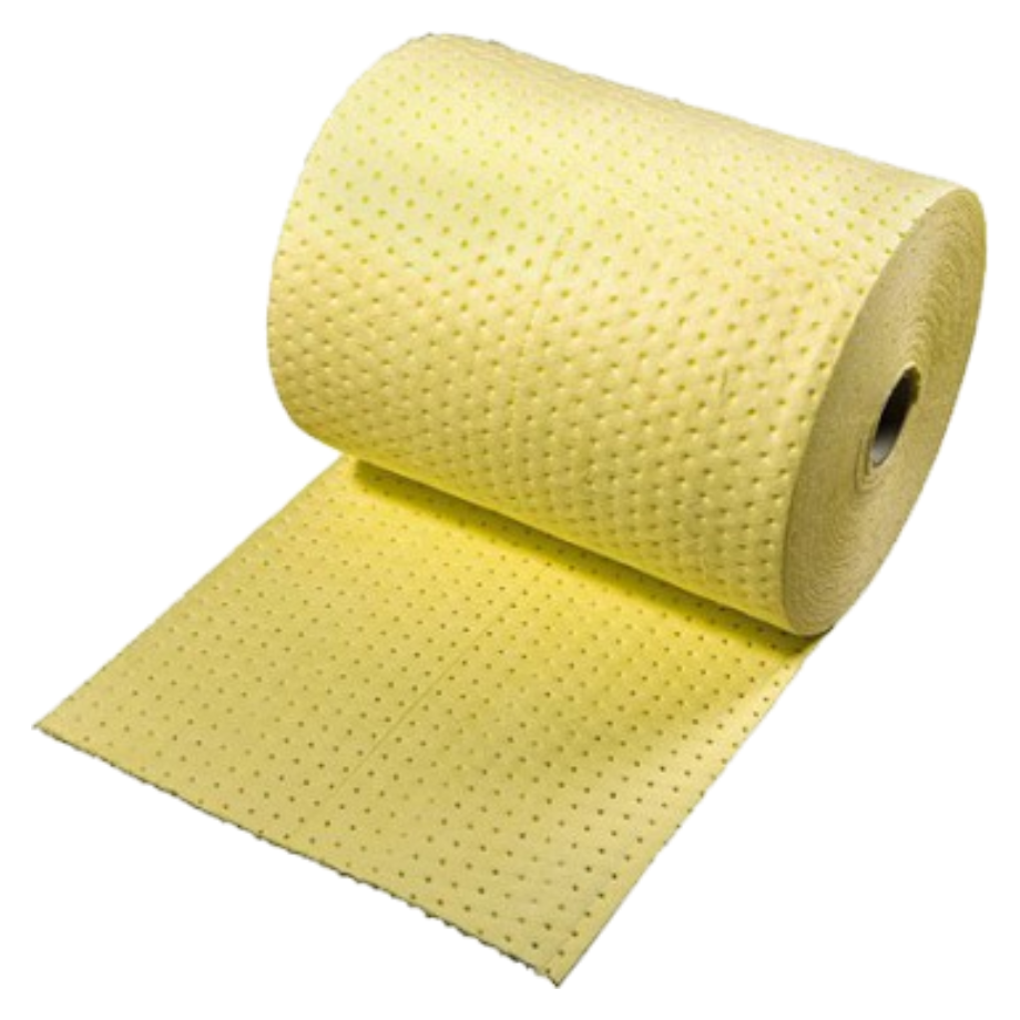 yellow chemical absorbent roll