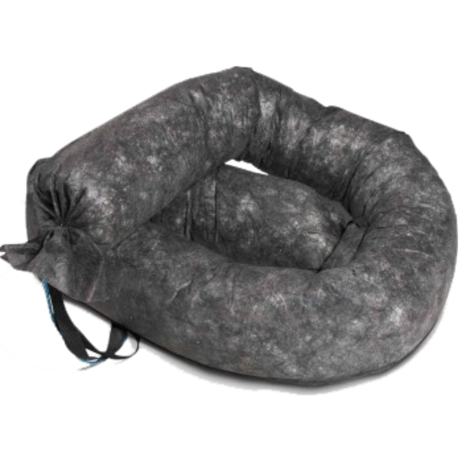 grey oil absorbent boom
