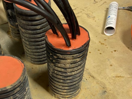 bund penetration sealing after mastic sealant